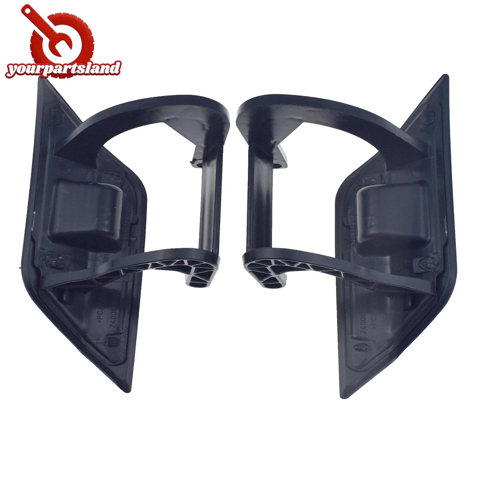 2pc Front Pair Headlight Washer Cover for 2008-2011 Mercedes-Benz C300 C350 C230 6B93BC-57