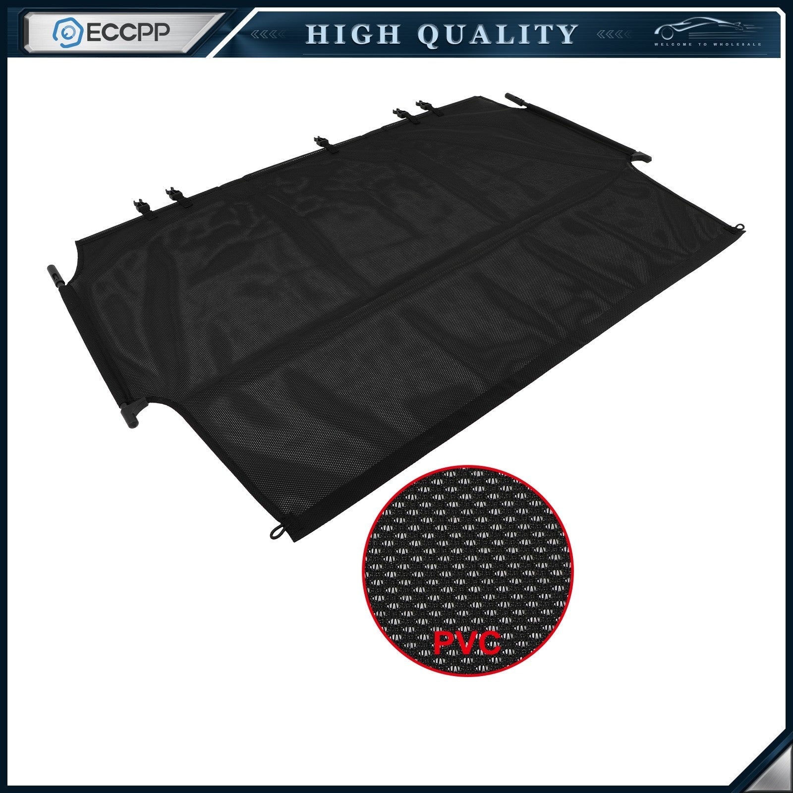 ECCPP Rear Trunk Cargo Cover Security Shade Shield For 2026 Honda Passport 3.5L 6B93BC-57