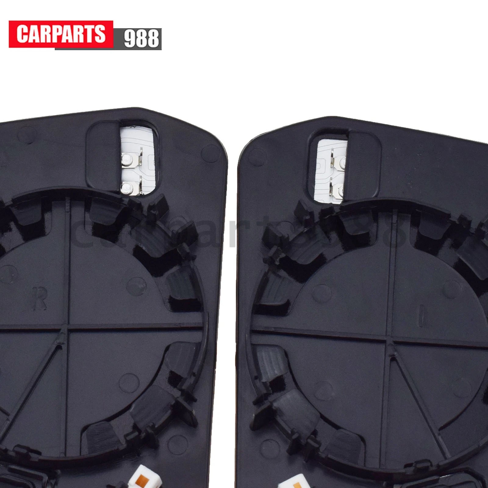 Left Right Rearview Heated Mirror Glass w/ Blind Spot For Ford Mustang 2015-2022 6B93BC-57