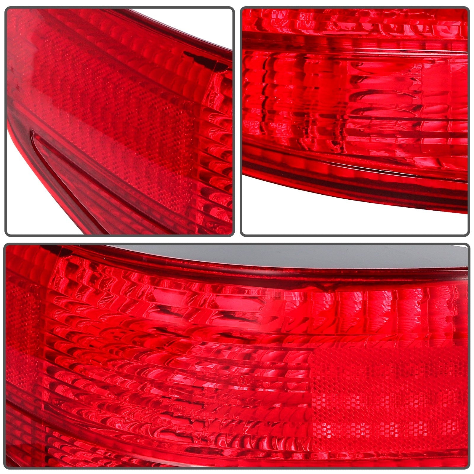 Left+Right For 2003-2004 Honda Accord Outer Rear Brake Lamp Tail Light Assembly 6B93BC-57