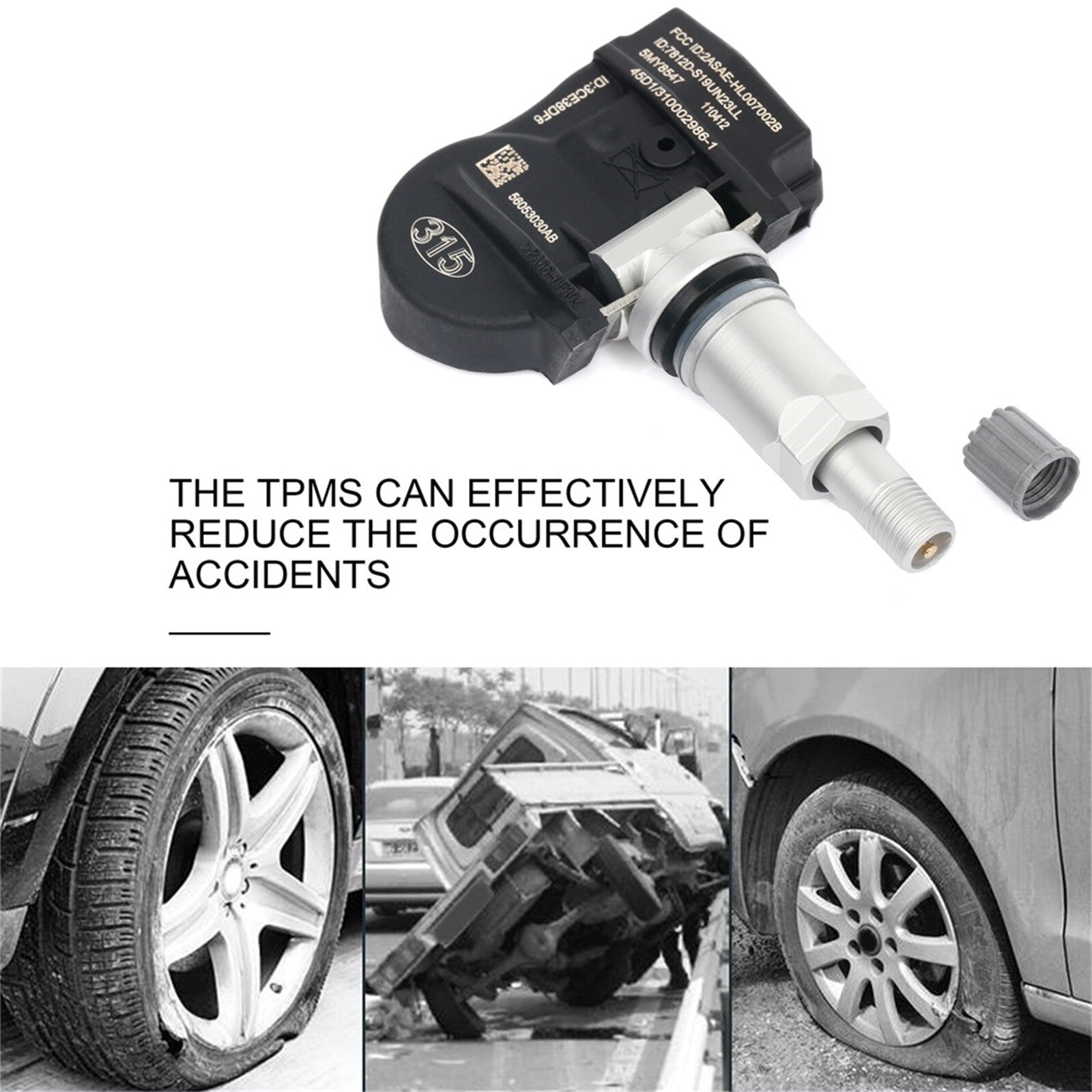 Set of 4 TIRE PRESSURE SENSOR TPMS For Chrysler Town & Country Dodge Charger KOEEP