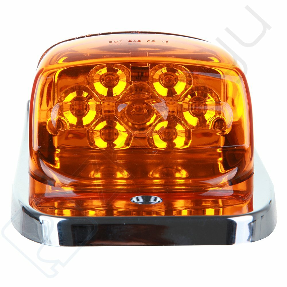 5pcs Amber Led 10.8" Upper Cab Light Clearance Lamp for Cargo International 4300 6B93BC-57