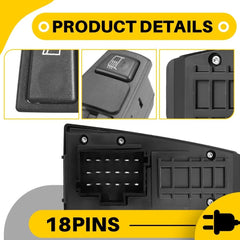 22569484 MASTER WINDOW CONTROL POWER SWITCH FOR VOLVO VN 2005-2014/VNL 2005-16 A 6B93BC-57
