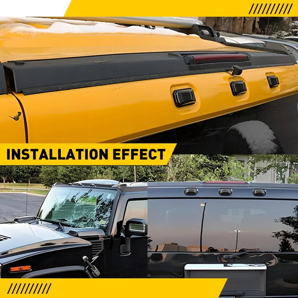 20X Smoked Cab Roof Running Light Housing Cover For Hummer H2/SUT 2003-2009 EOA 6B93BC-57