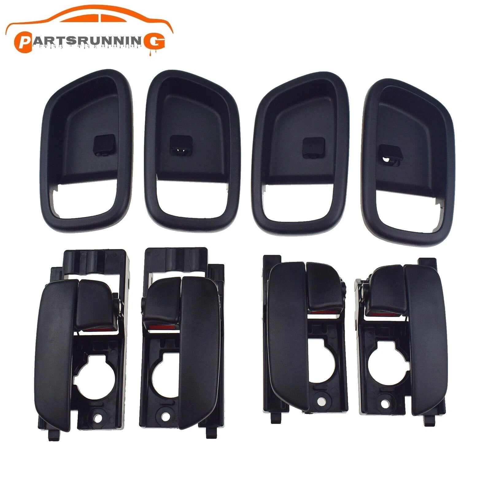 8PCS Front Rear Left Right Inside Inner Door Handles For Hyundai Accent 2007-11 6B93BC-57