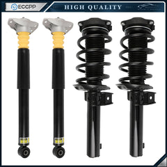 4Pcs Front Rear Air Suspension Shock Strut For Audi TT TTS TTRS MKII Quattro FWD 6B93BC-57