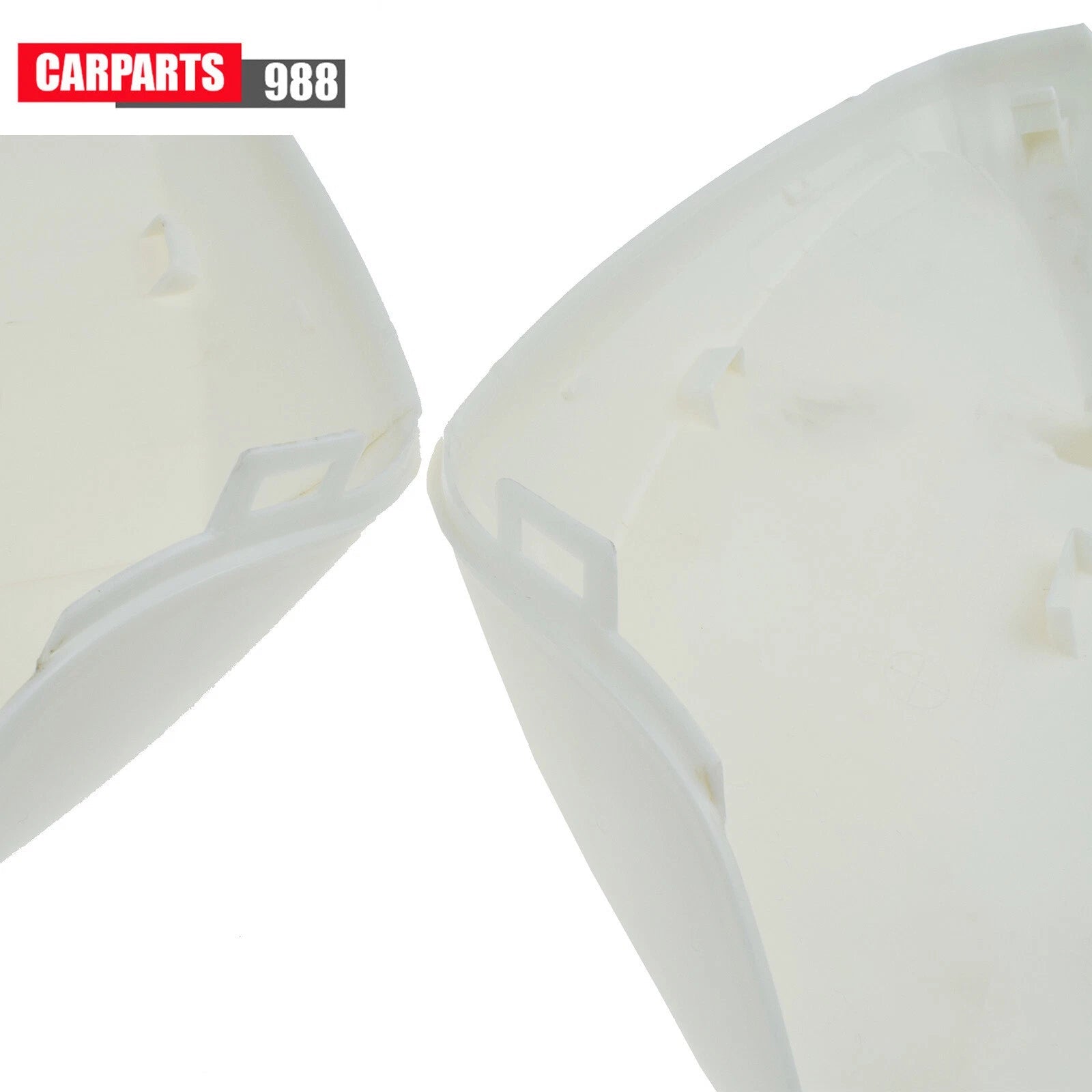 Left Right Mirror Cover Black / White For Hyundai Elantra 876163X000 876263X000 6B93BC-57