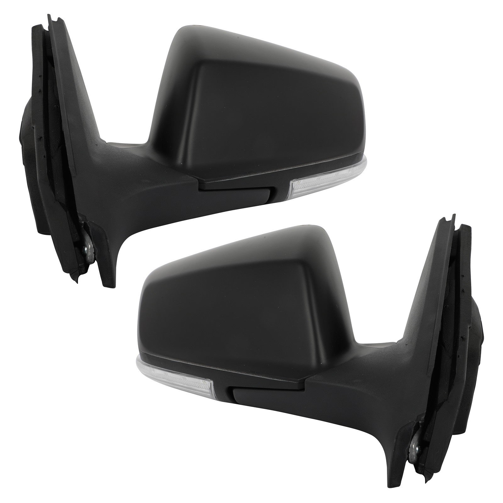 Pair Mirrors For 10-13 BUICK Lacrosse Side Object Sensor Paint to Match LH&RH 6B93BC-57