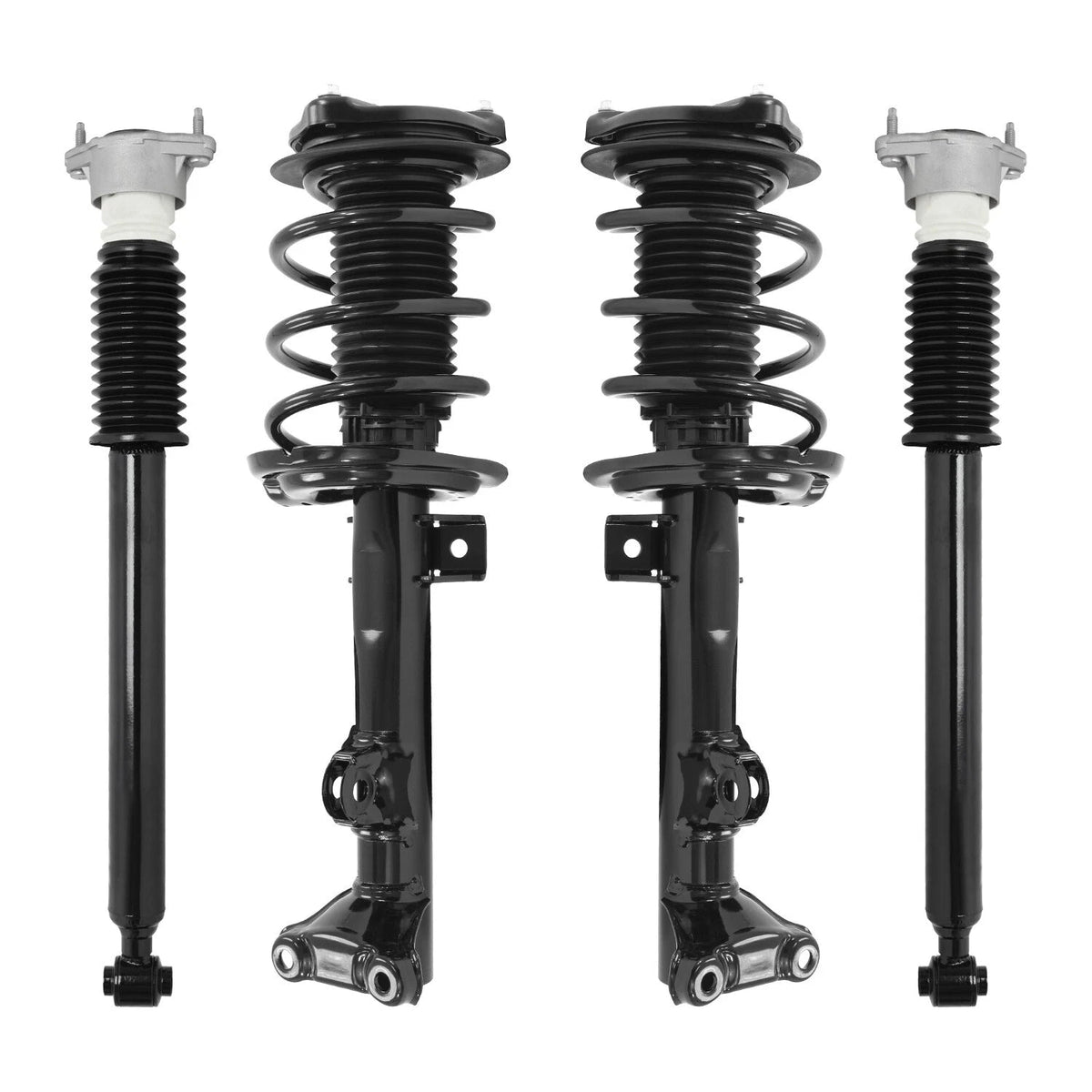 Front & Rear Complete Strut Assembly Shock Kit for 2010-2014 Mercedes-Benz 6B93BC-57