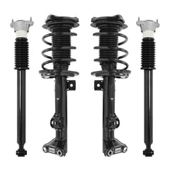 Front & Rear Complete Strut Assembly Shock Kit for 2010-2014 Mercedes-Benz 6B93BC-57