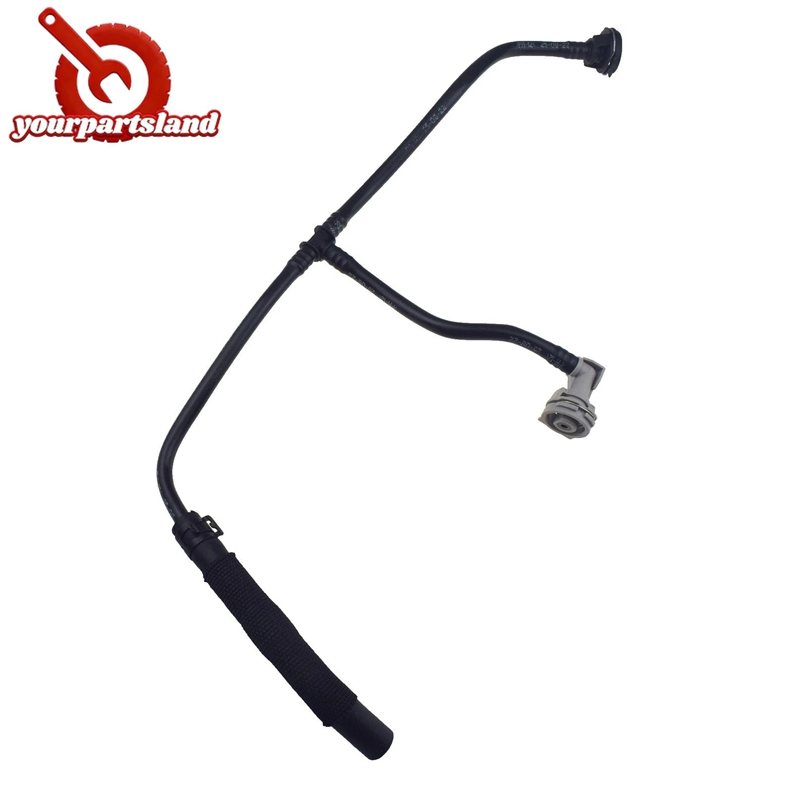 8W0121081AN Radiator Overflow Cooling Breather Tube For AUDI A4 S4 A5 S5 2.0L-L4 6B93BC-57