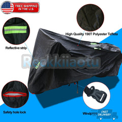 4XL Motorcycle Waterpoof Cover For Honda Goldwing 1100 1200 1500 1800 GL F6B US