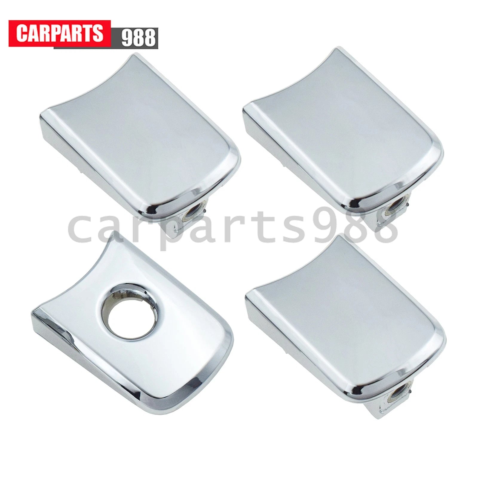 Outside Door Handle Cover Chrome Front /Rear LH /RH for 2008-2013 Nissan X-Trail 6B93BC-57