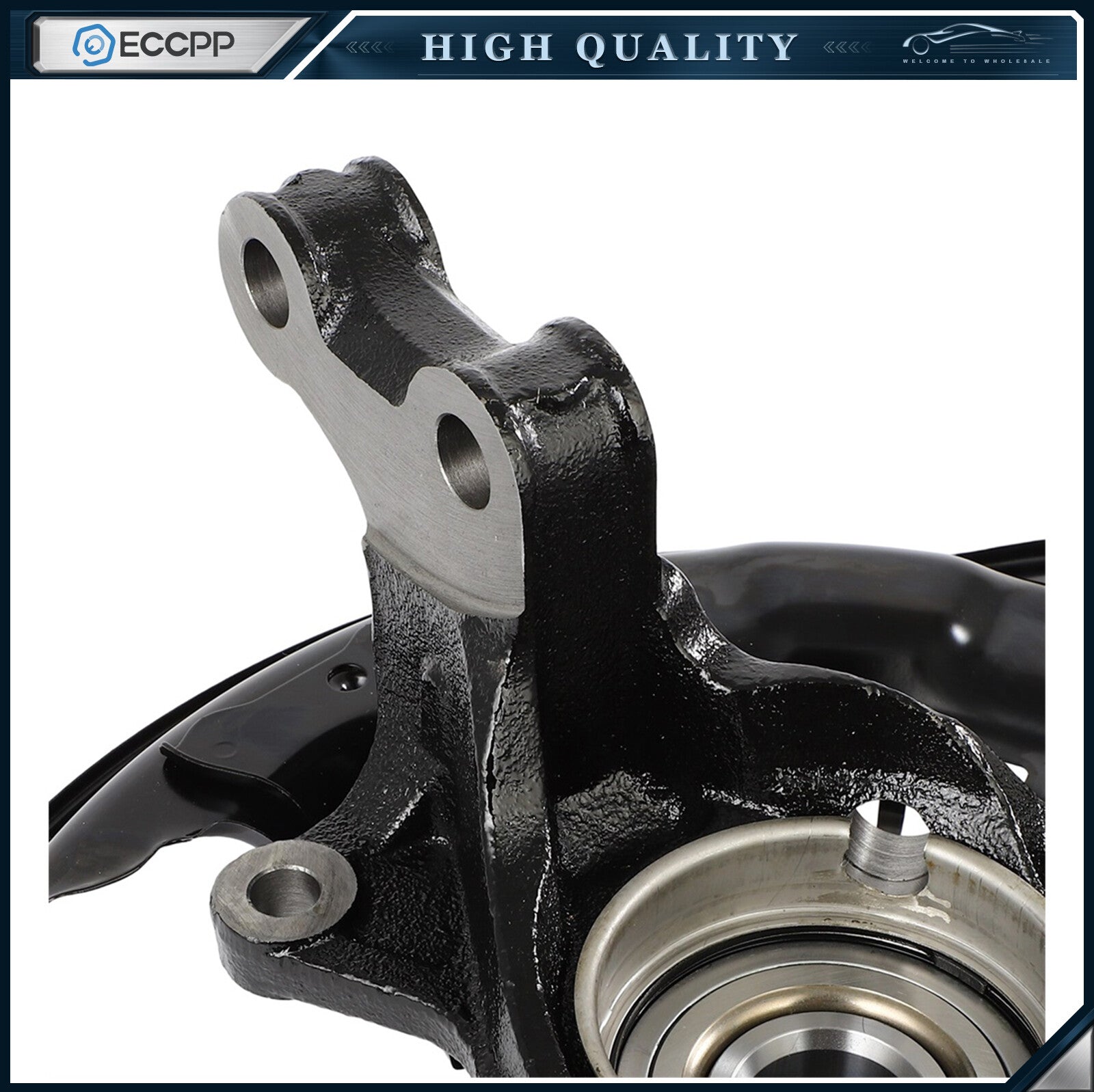 1Pc Front Right Wheel Hub Bearing Knuckle For Toyota Highlander FWD 2008-2017 KOEEP