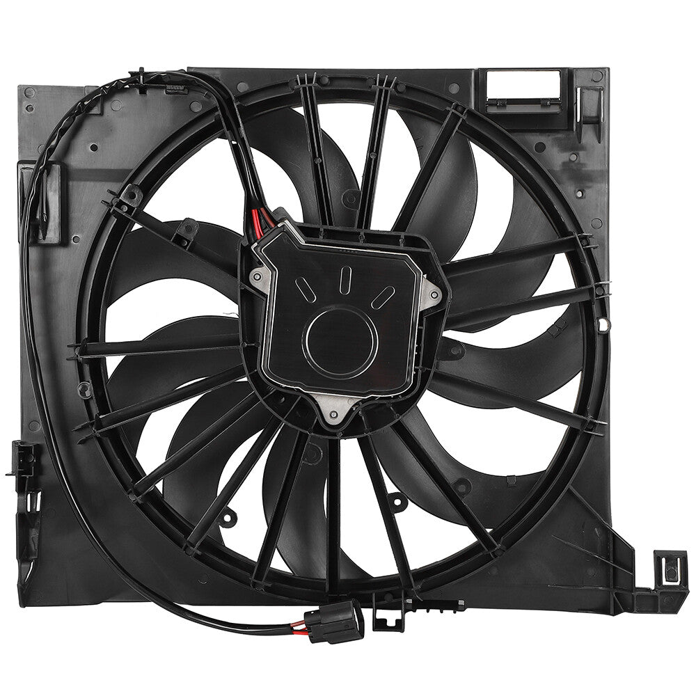 Radiator Fan Assembly For 2010 2011 2012 2013-2015 JAGUAR XF 10-19 JAGUAR XJ 6B93BC-57