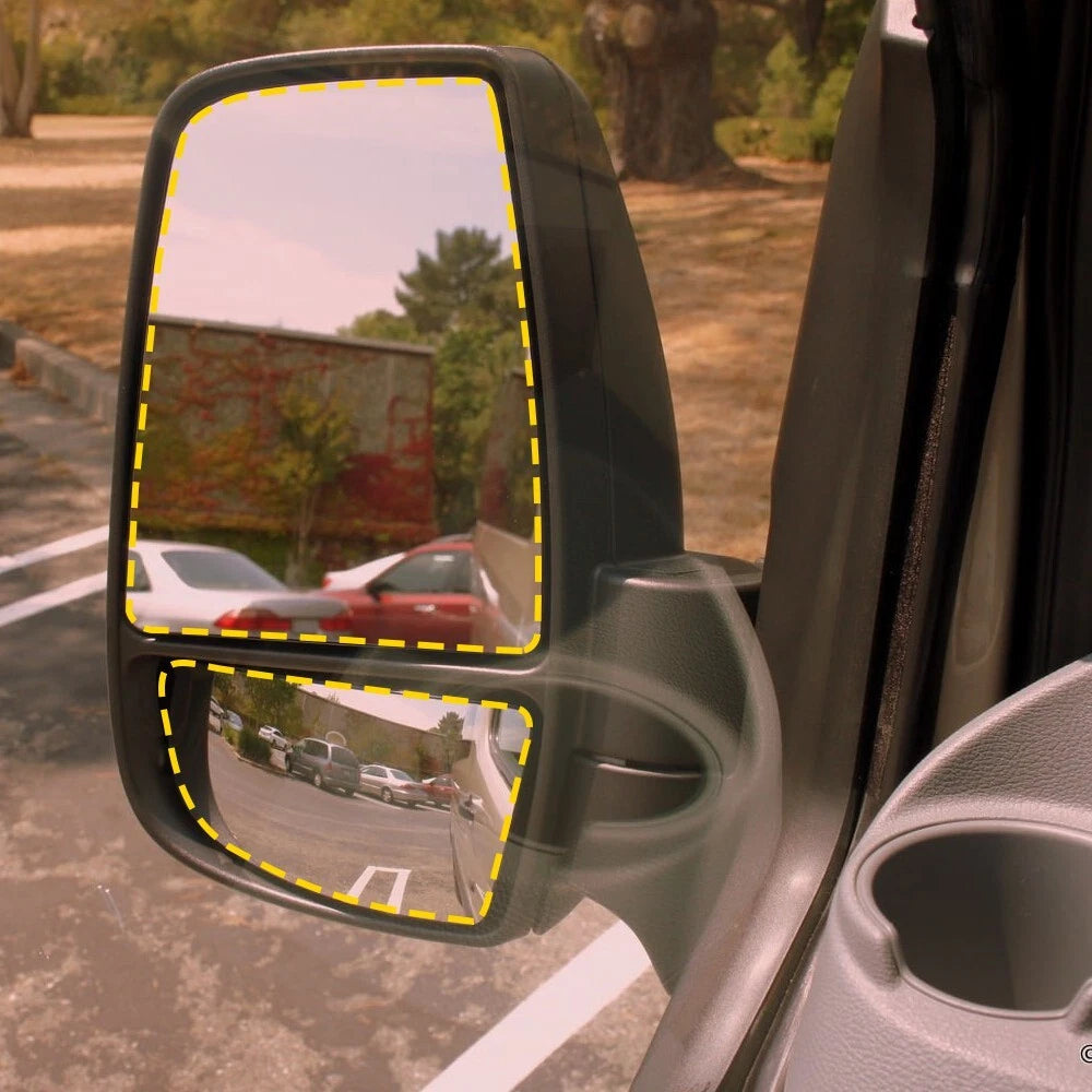 Mirror Upper/Lower Glass Driver Left for LH Side Ford Transit Van 150 250 350 HD 6B93BC-57
