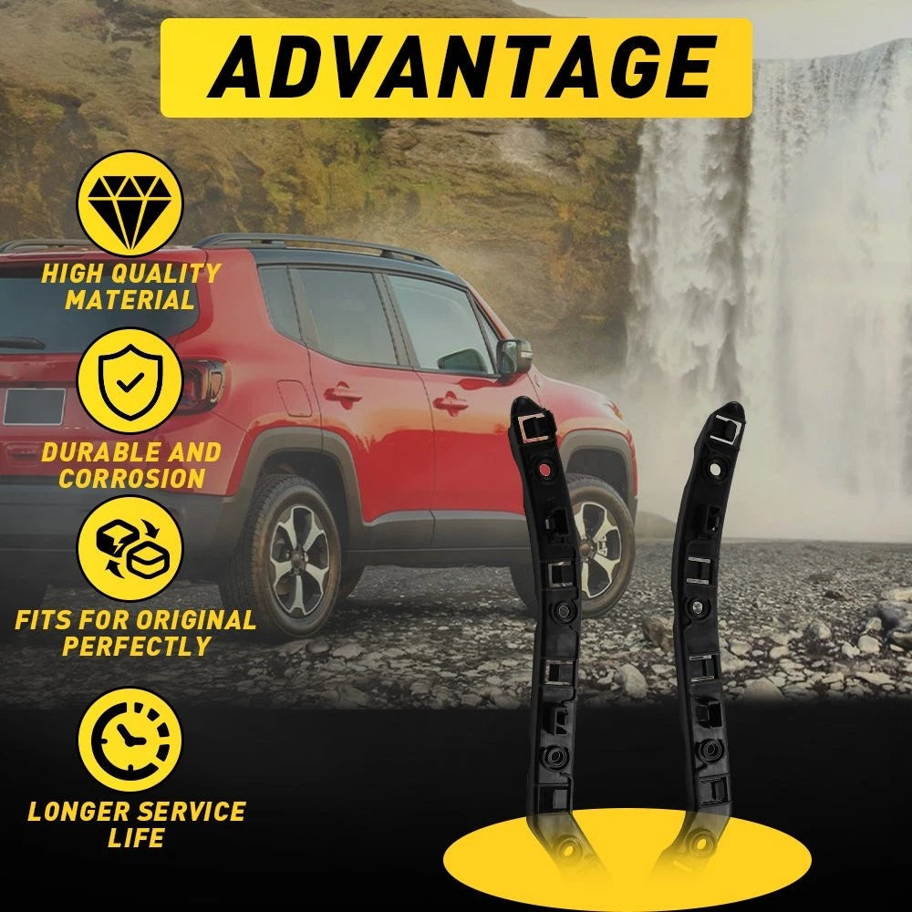 For 2015-2023 Jeep Right+Left Renegade Side Bumper Front Brackets Accessories EA 6B93BC-57