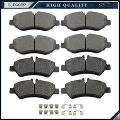 Front Rear Ceramic Brake Pads For Dodge Sprinter 2500 Freightliner Sprinter 2500 6B93BC-57