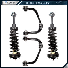 4pc Complete Struts Front Control Arm for Ford F-150 & Mark LT - 4WD ONLY