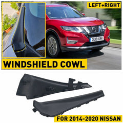 For 2014-2020 Nissan Rogue Windshield Front Wiper Side Cowl Extension Cover Trim 6B93BC-57