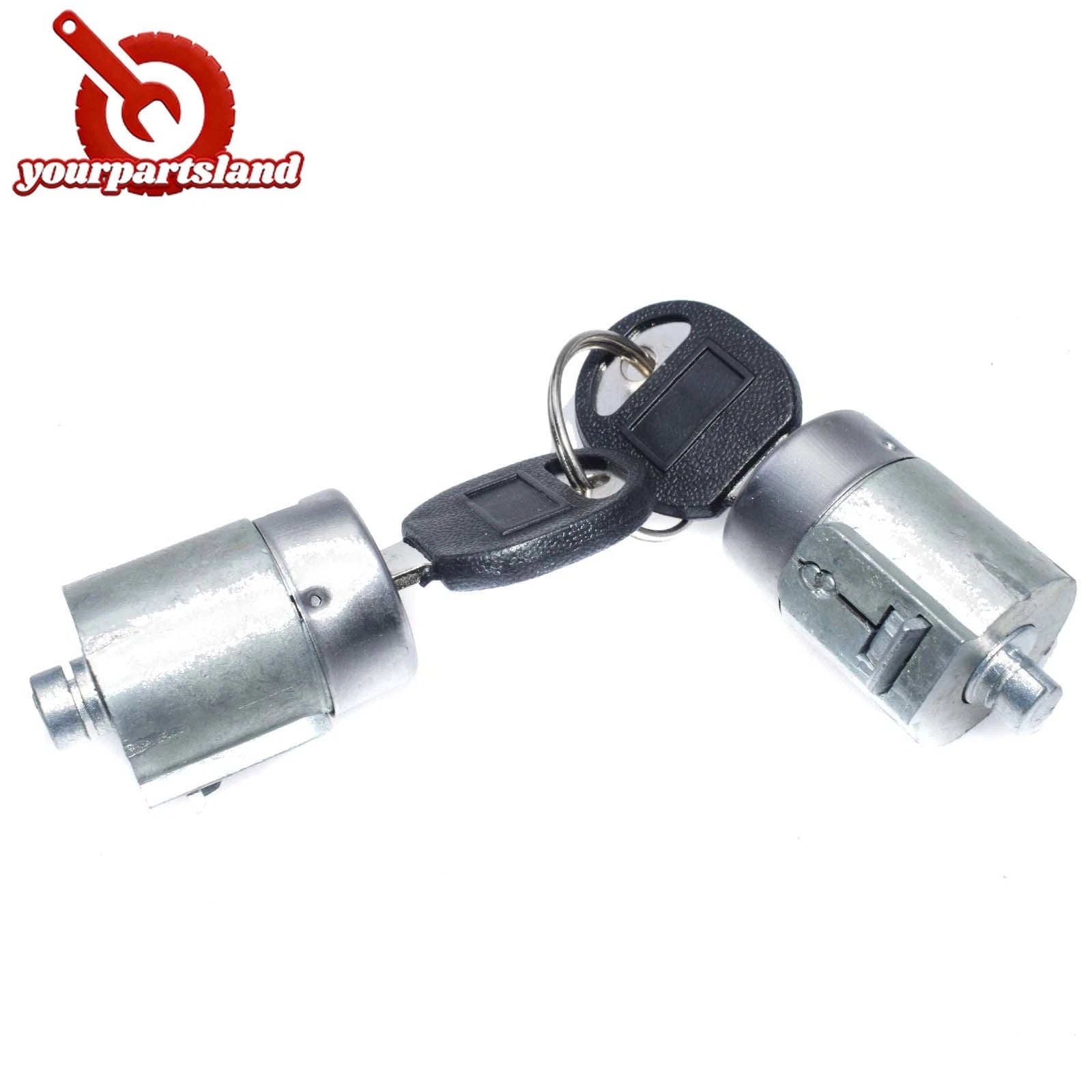 Door Lock Cylinder w/ Keys Set For 1988-1994 Chevrolet C1500 9591963,DL19B D571A 6B93BC-57