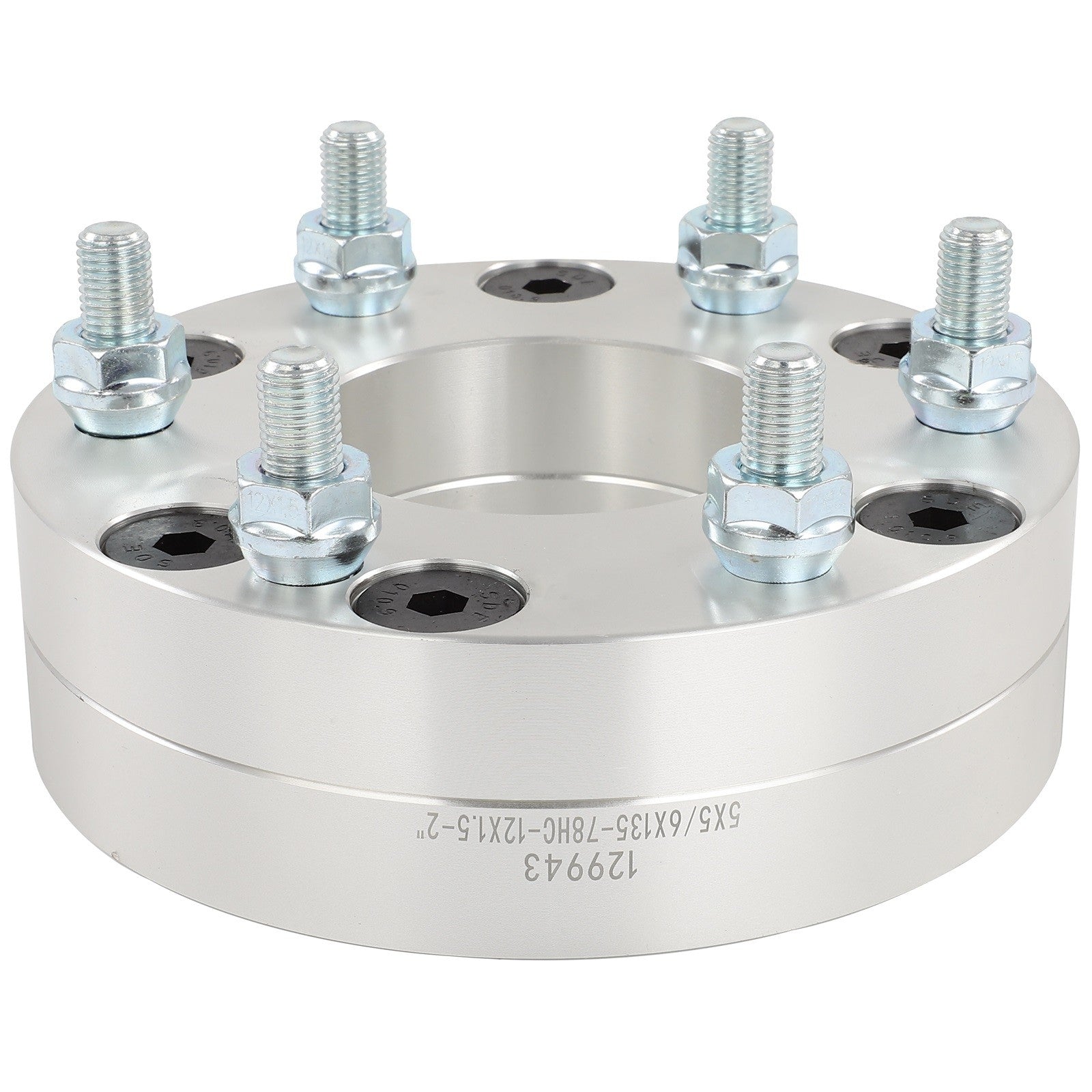4 Pcs 2" 5x5 to 6x135 Wheel Adapters 12x1.5 For Chrysler Dodge 5 Lug to 6 Lug 6B93BC-57