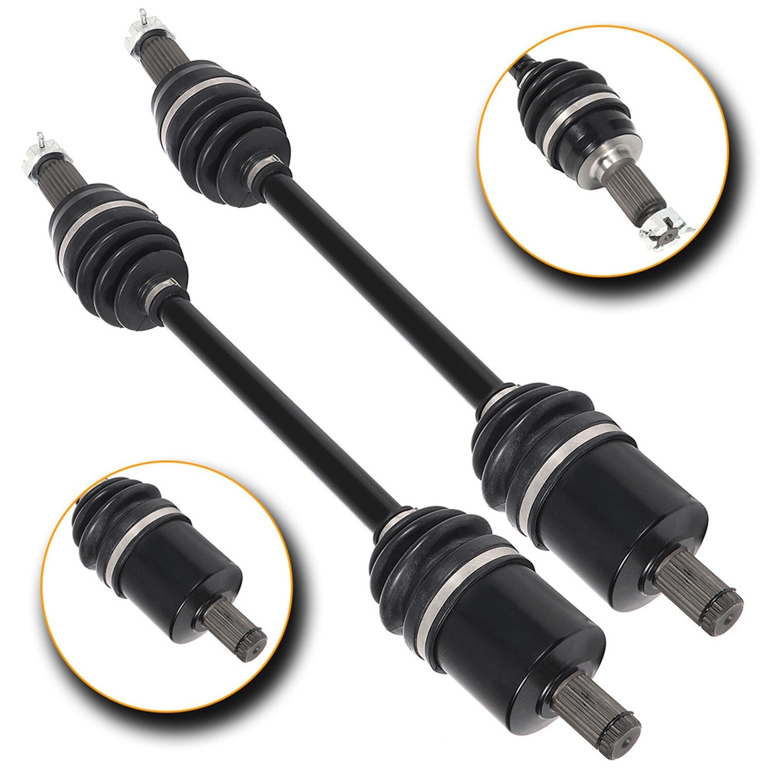 For 2010 - 2013 Polaris Sportsman 550 2 Pcs CV Joint Axles Front Right Left 6B93BC-57