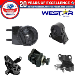 Motor & Trans Mount Set Compatible for 1993-1997 Mazda MX-6 2.5L Compatible for 6B93BC-57