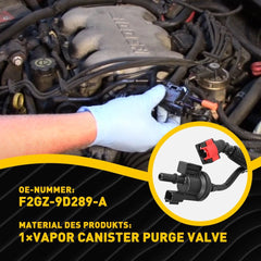 For 2015 2016 2017 18 19 Edge Ford 2.0 Vapor Canister Purge Valve F2GZ9D289A EOA 6B93BC-57