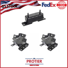 MOTOR & TRANS MOUNT SET 1999-2007 GMC SIERRA 4.8/ 5.3/ 6.0L 4WD 6B93BC-57