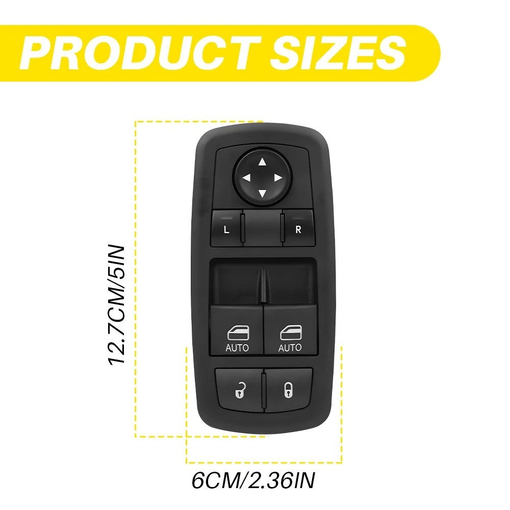 Master Power Window Switch For 15-22 Dodge Challenger R/T SRT SXT T/A GT 2Door A 6B93BC-57