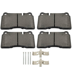 Front Semi-Metallic Brake Pads for 2014 - 2016 2017 Volkswagen Touareg 6B93BC-57