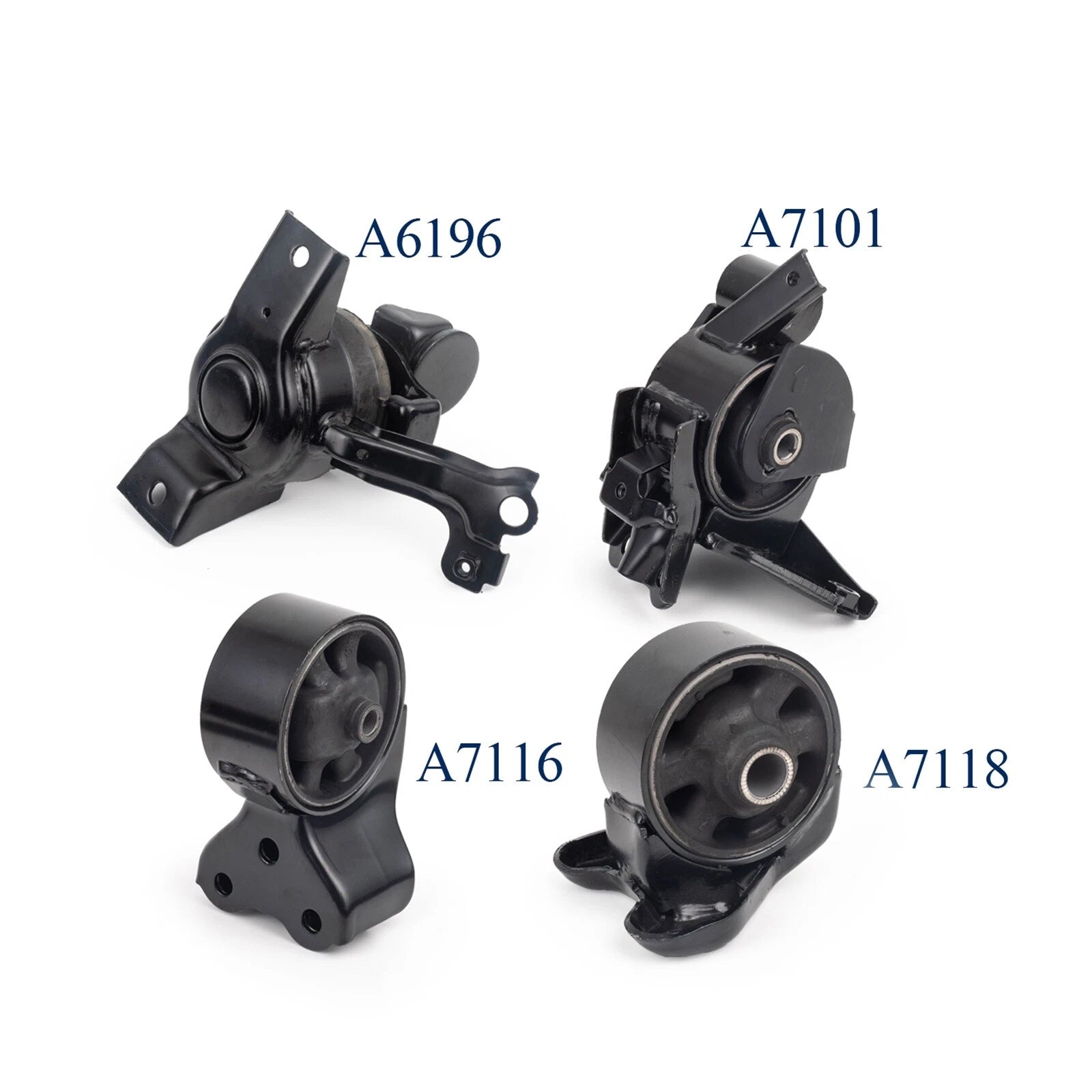 Engine Mount Set compatible with Hyundai 2001-2006 Elantra l4 2.0L 6B93BC-57