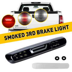 AUXITO SMOKE LED 3RD TAIL THIRD BRAKE LIGHT CARGO FOR LAMP 07-13 GMC SIERRA 1500 AUXITO