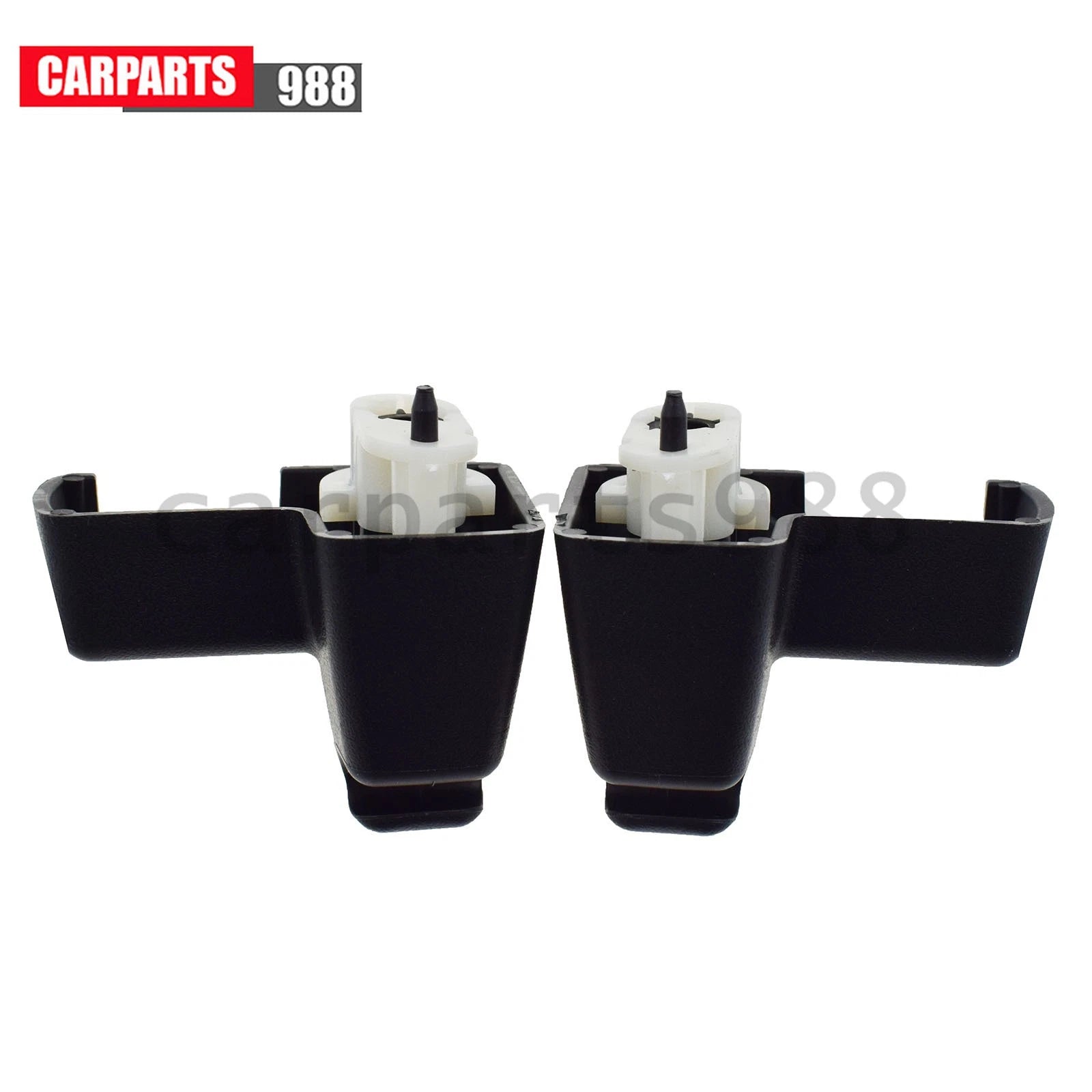 Left Right Sun Visor Retainer Clip For Land Rover Range Rover L322 2003-12 Black 6B93BC-57