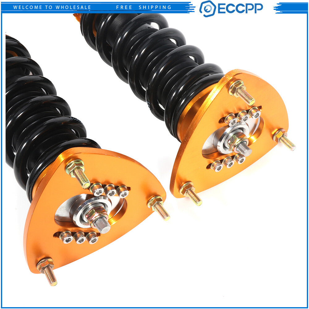 Suspension Springs Kit Coilovers For 1993-01 Subaru WRX Struts Adjustable Height 6B93BC-57