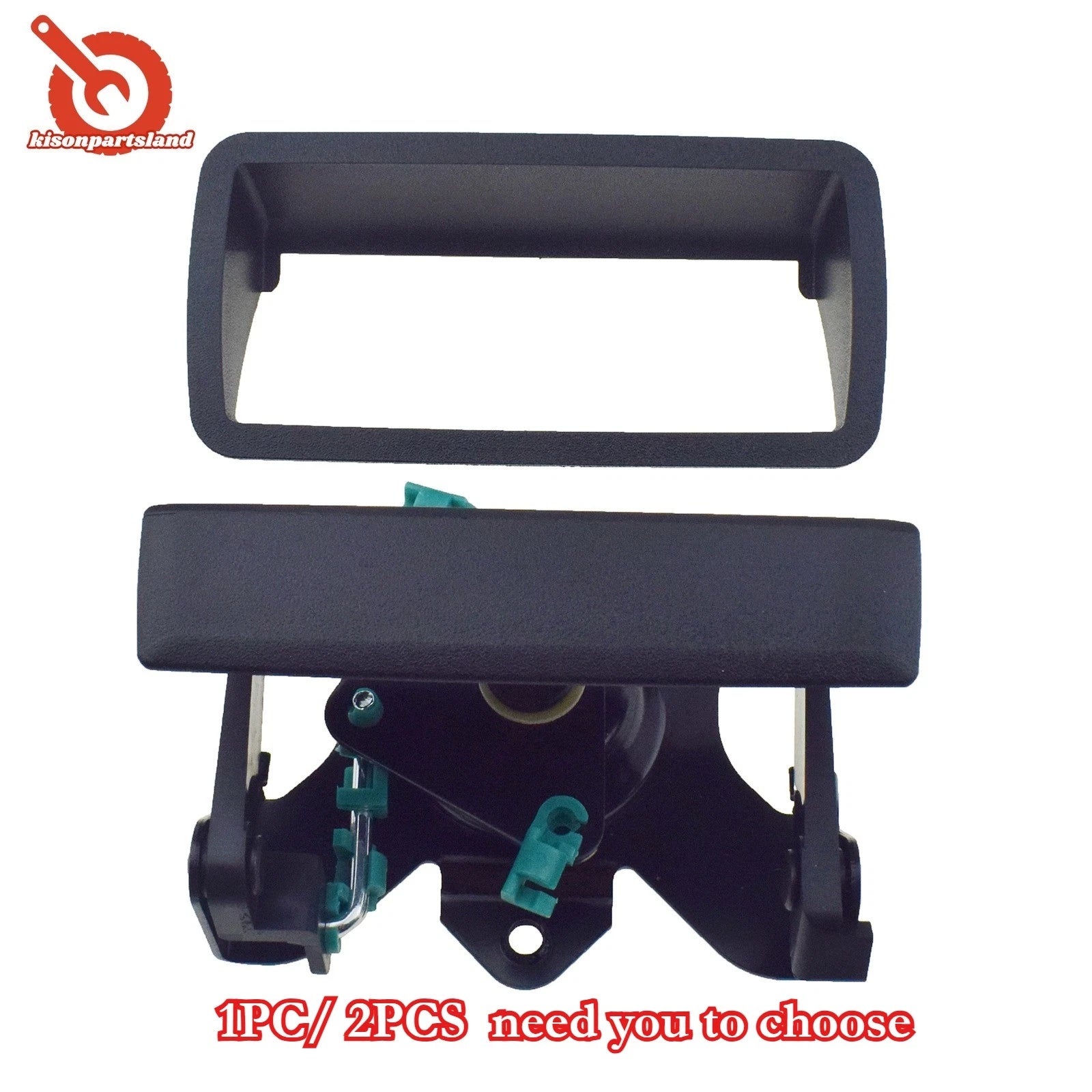 Rear Tailgate Latch Handle / Bezel Trim For Chevy S10 GMC Sonoma Isuzu Hombre 6B93BC-57