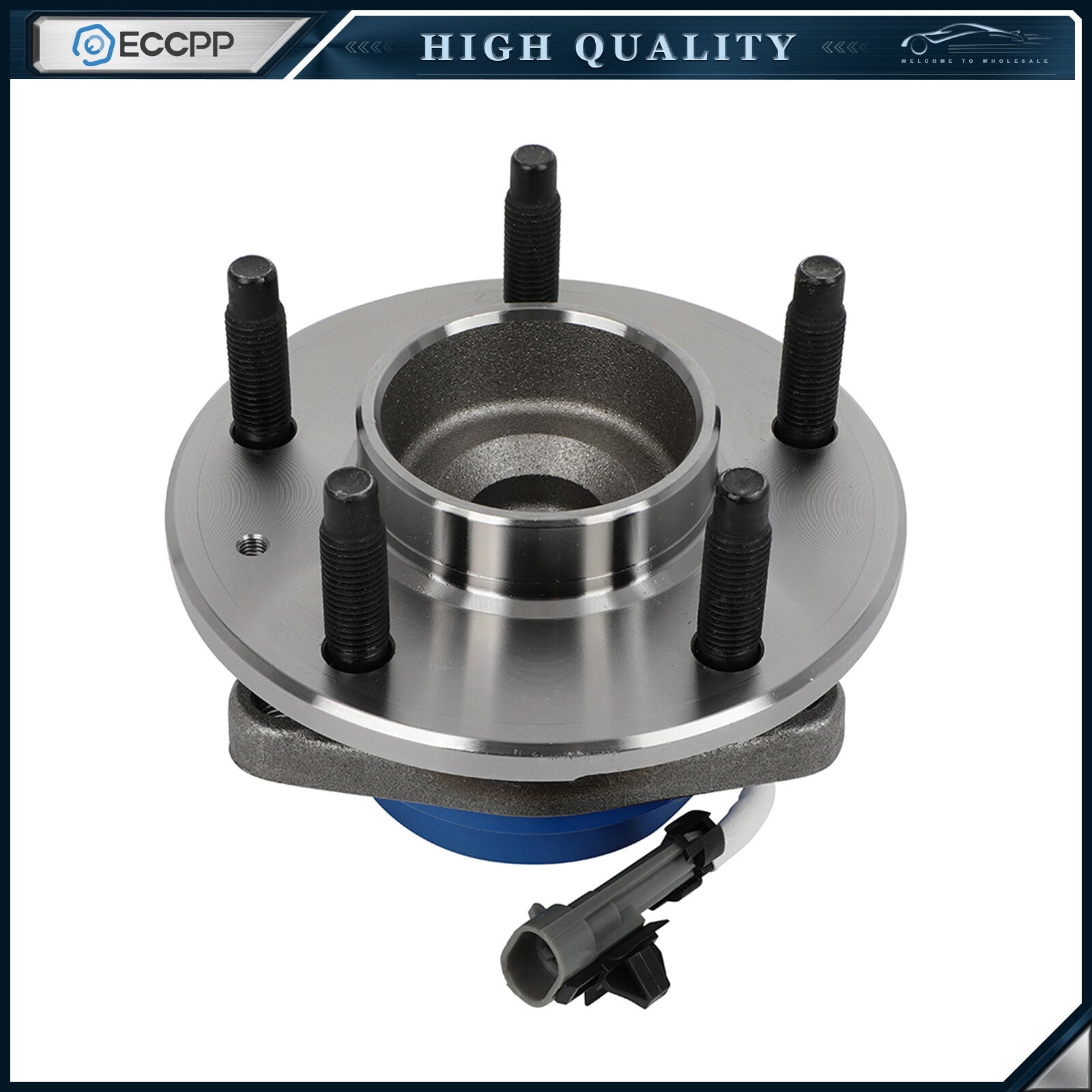 1P Wheel Hub Bearing Front RWD For Cadillac STS 2005-2011 CTS V6 2003-2007 5 Lug 6B93BC-57