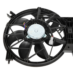 Electric Radiator Condenser Cooling Fan Assembly For 2015-2021 Nissan Murano