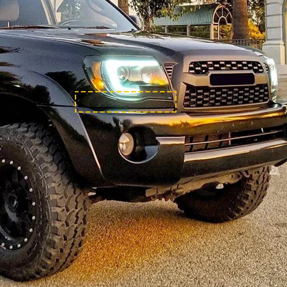UNDER COVER HEADLIGHT FRONT BUMPER FILLER TRIM PANEL FOR TOYOTA TACOMA 2005-2011 6B93BC-57
