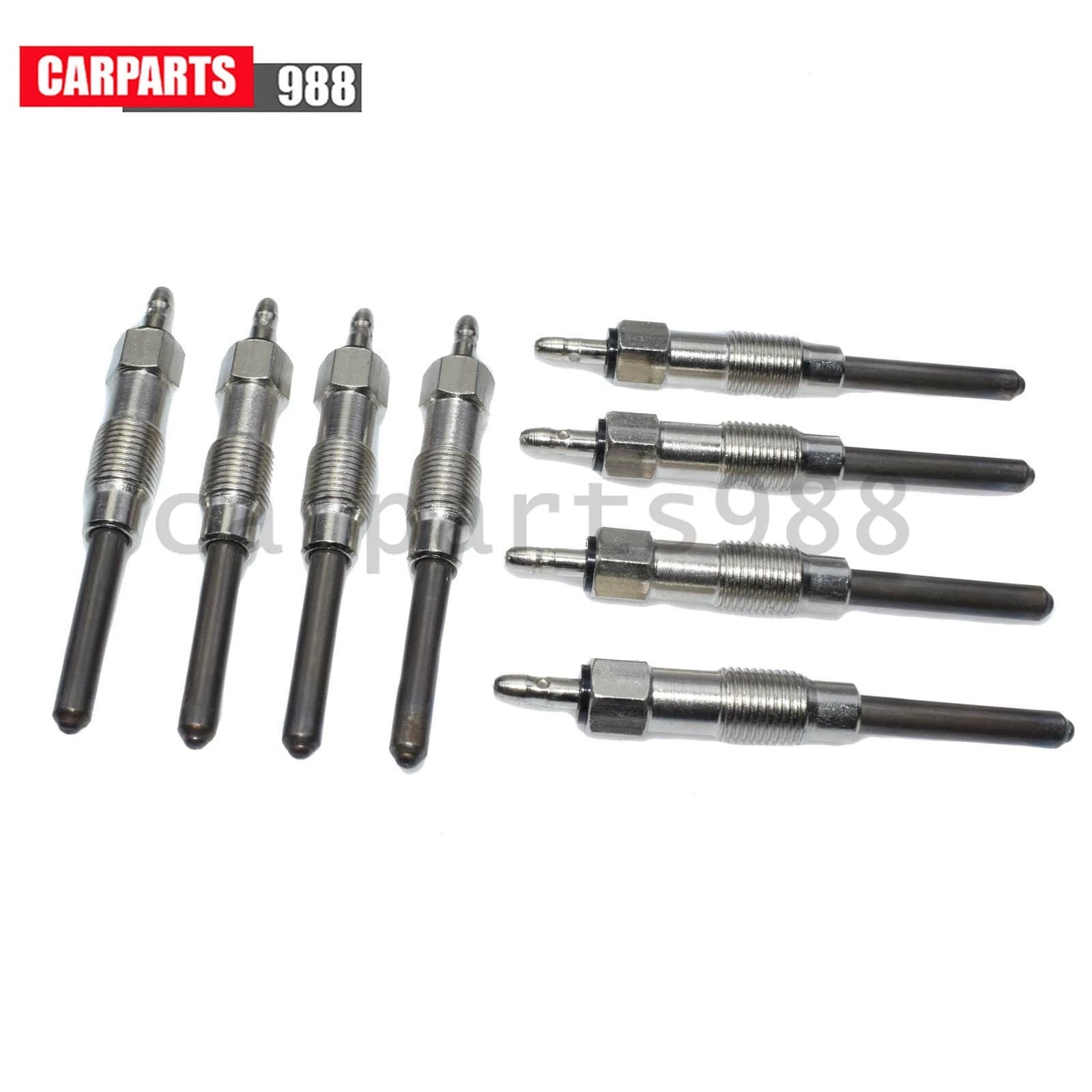 Set 8Pcs 24V Glow Plugs for Humvee Military Hummer 6.2L 6.5L 12338771,5614017 6B93BC-57