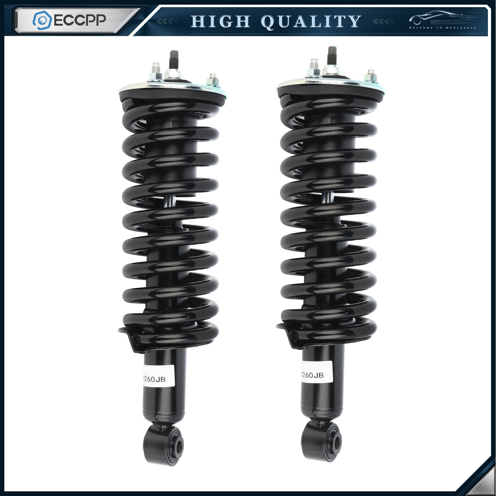 For 2005-18 Nissan Frontier 4.0L 2X Complete Struts Coil Springs Shocks Assembly 6B93BC-57