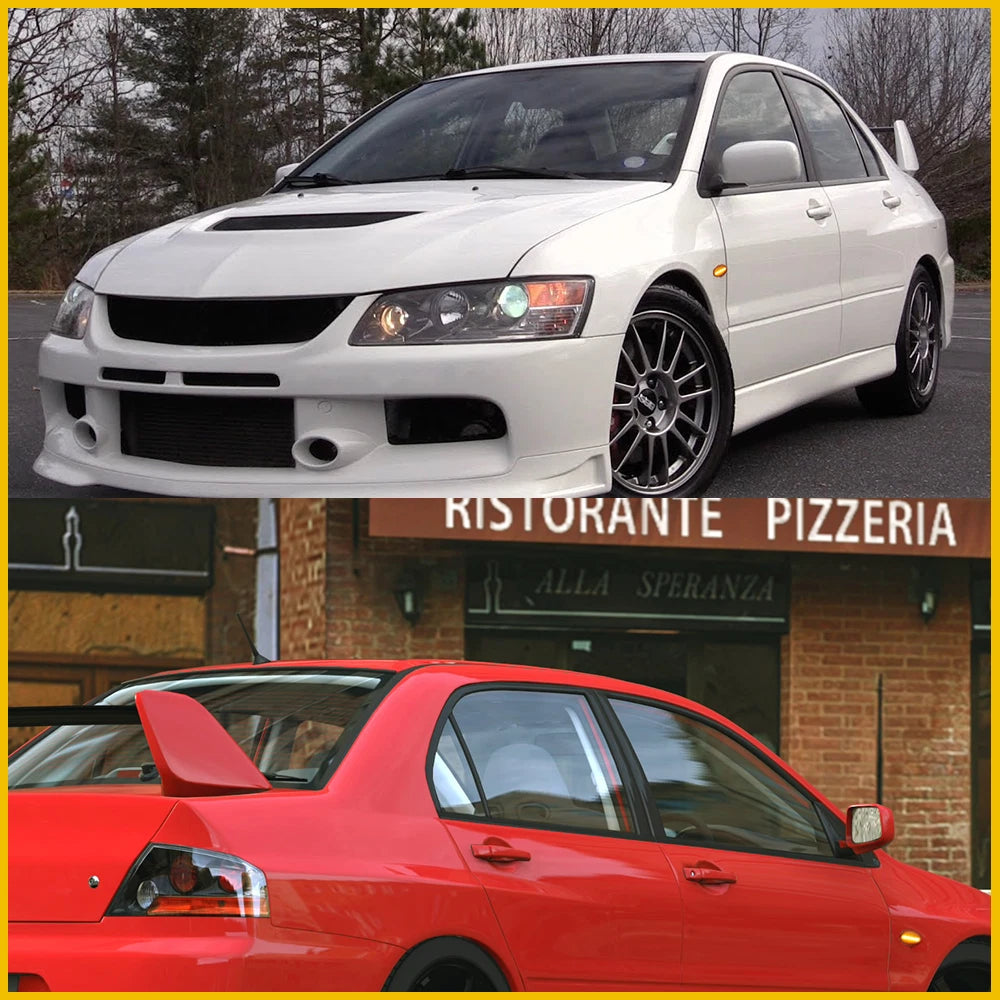 2X Smoke LED Side Light Turn Marker Signal Lamp For 2001-2006 Mitsubishi Lancer 6B93BC-57