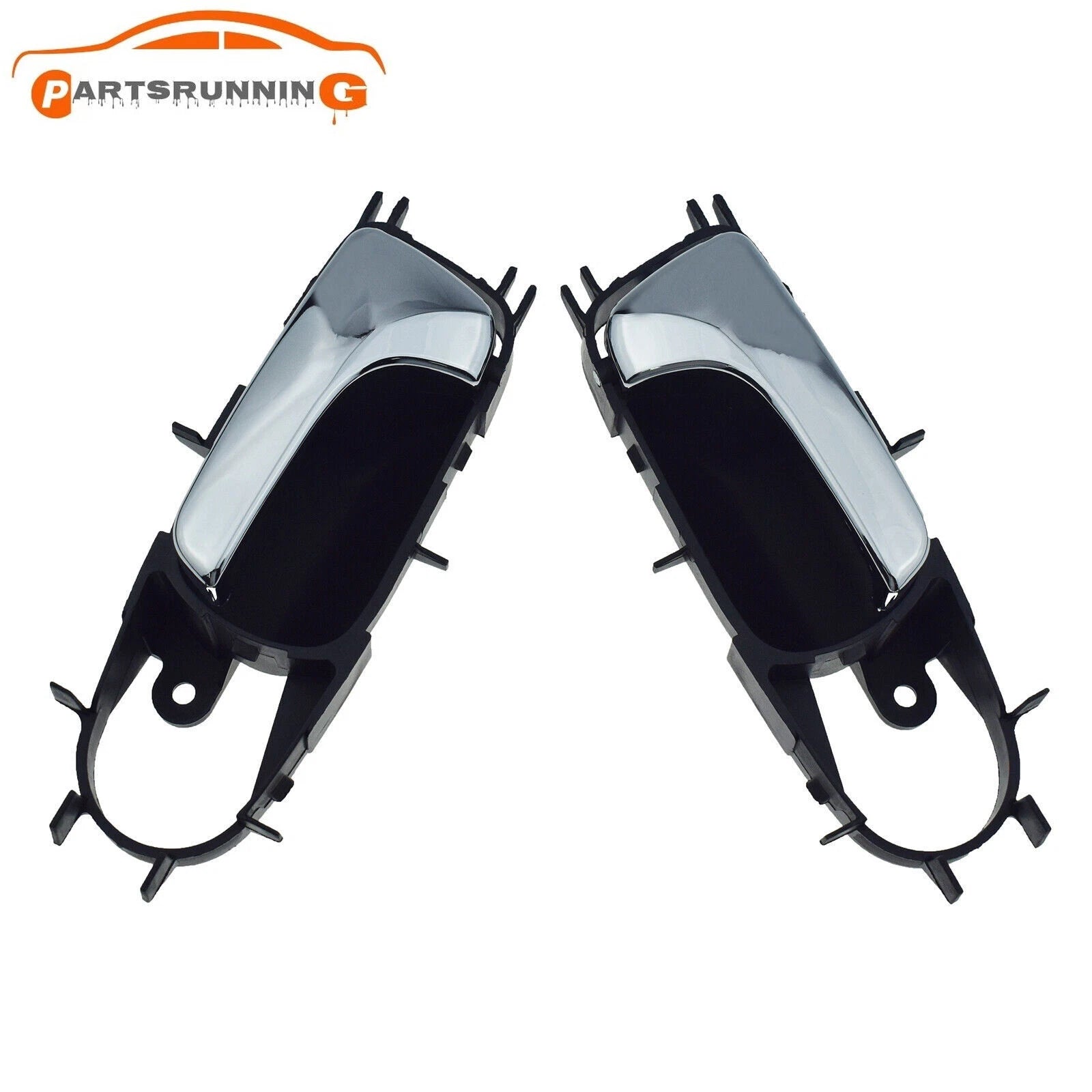 2PCS Interior Door Handles Left Right For 2004~2009 Chevrolet Lacetti 96548092 6B93BC-57
