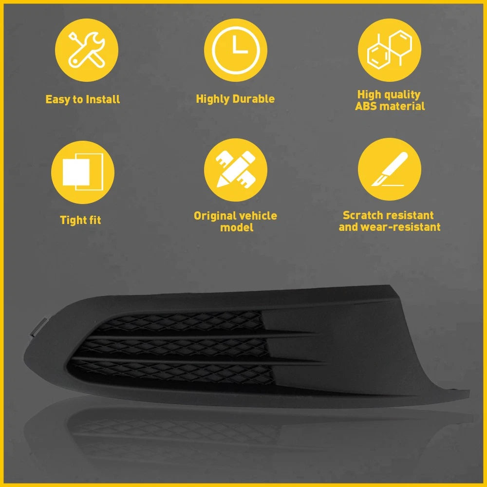 1X Fog Light Lamp Cover For 2011 2012 2013 2014 VW Jetta Passenger Side RH Right 6B93BC-57