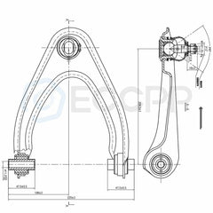 10Pcs Front Upper Control Arms Lower Ball Joints Kit For 1997-2001 Honda CR-V 6B93BC-57
