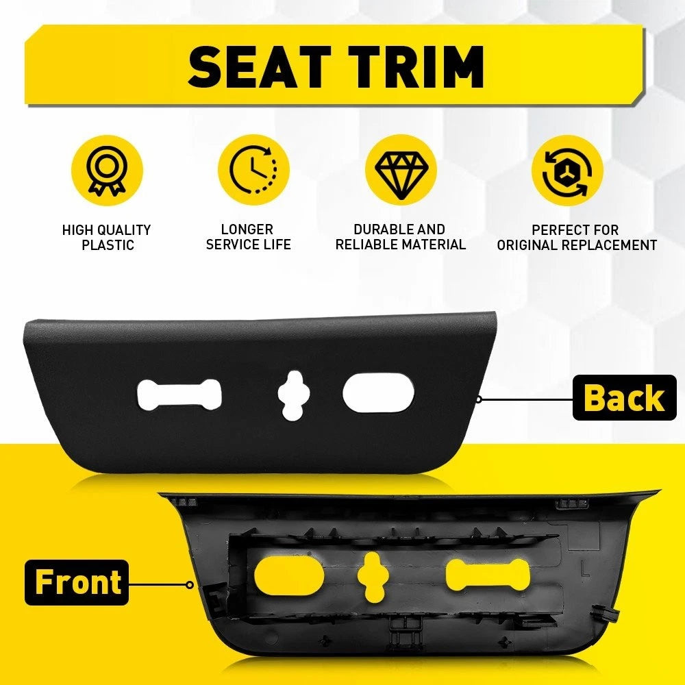 Seat Switch Cover Bezel Panel For Ford F-Super Duty 250 350 450 550 2011-2016 EA 6B93BC-57