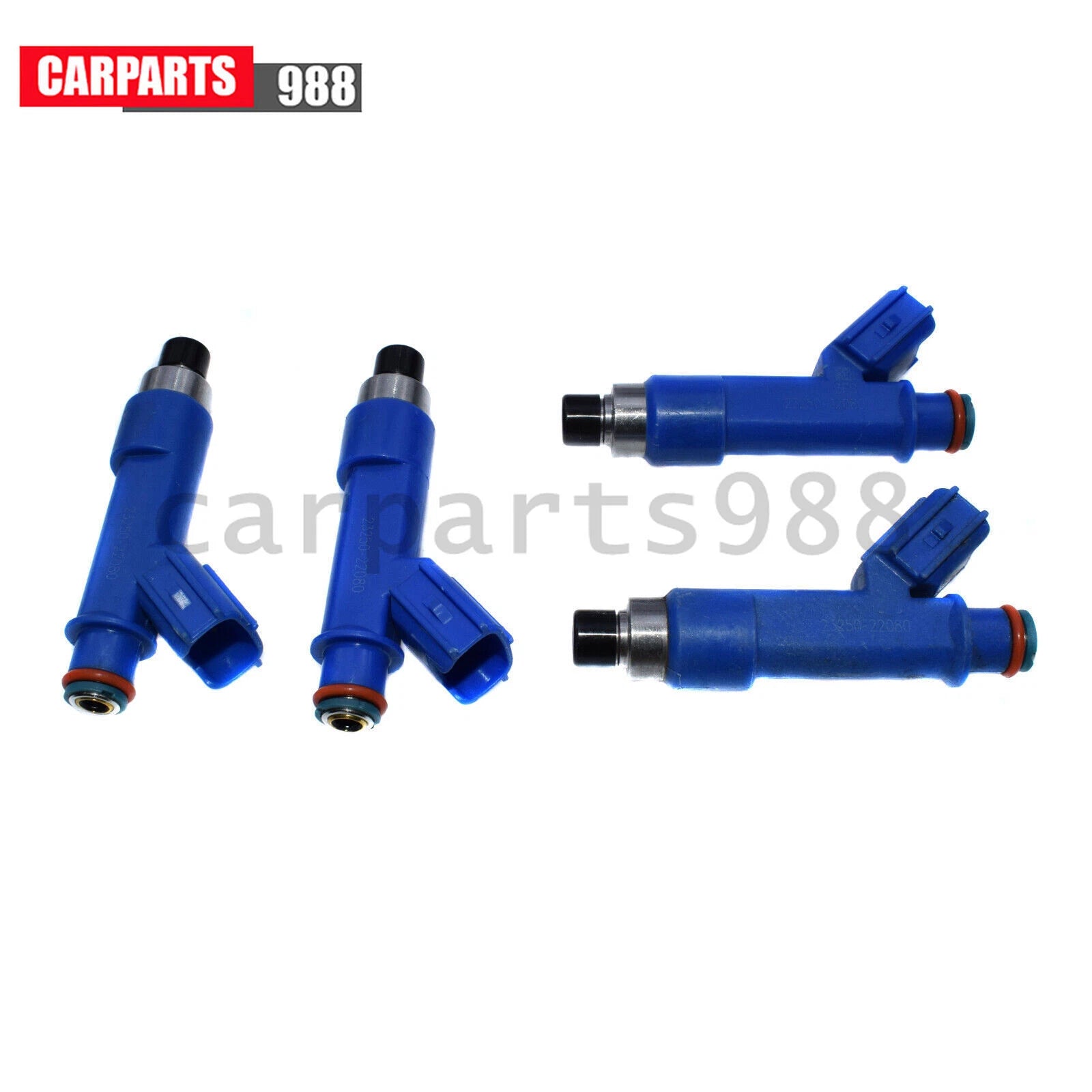 Set of 4 Fuel Injectors For 2005-08 Toyota Corolla Matrix Vibe 1.8L 23250-0D050 6B93BC-57