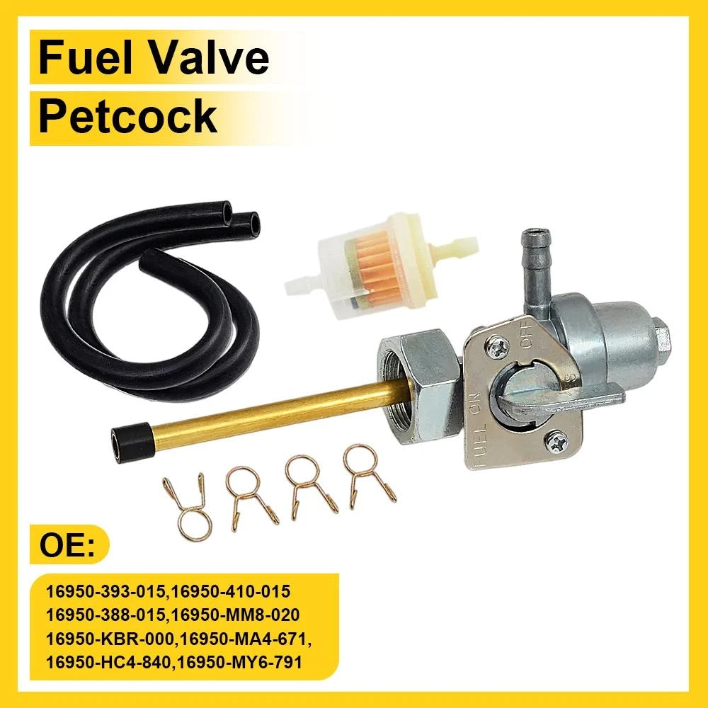 Fuel Valve Petcock Assembly For Honda ATV FourTrax 300 TRX300 TRX300FW 4X4 EOA 6B93BC-57