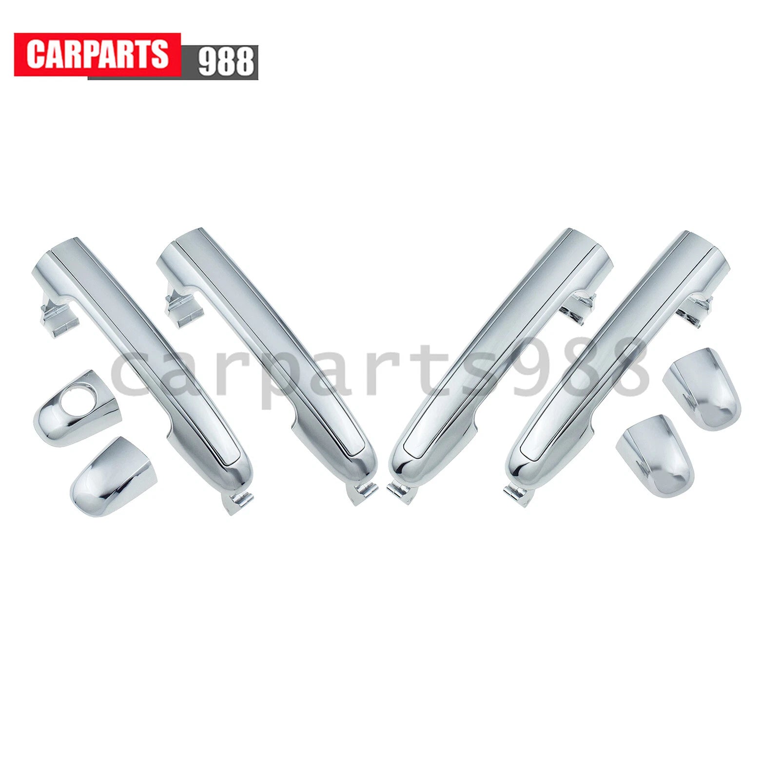 4Pcs Front Rear Left Right Exterior Door Handle For 2006-2010 Hyundai Sonata 6B93BC-57